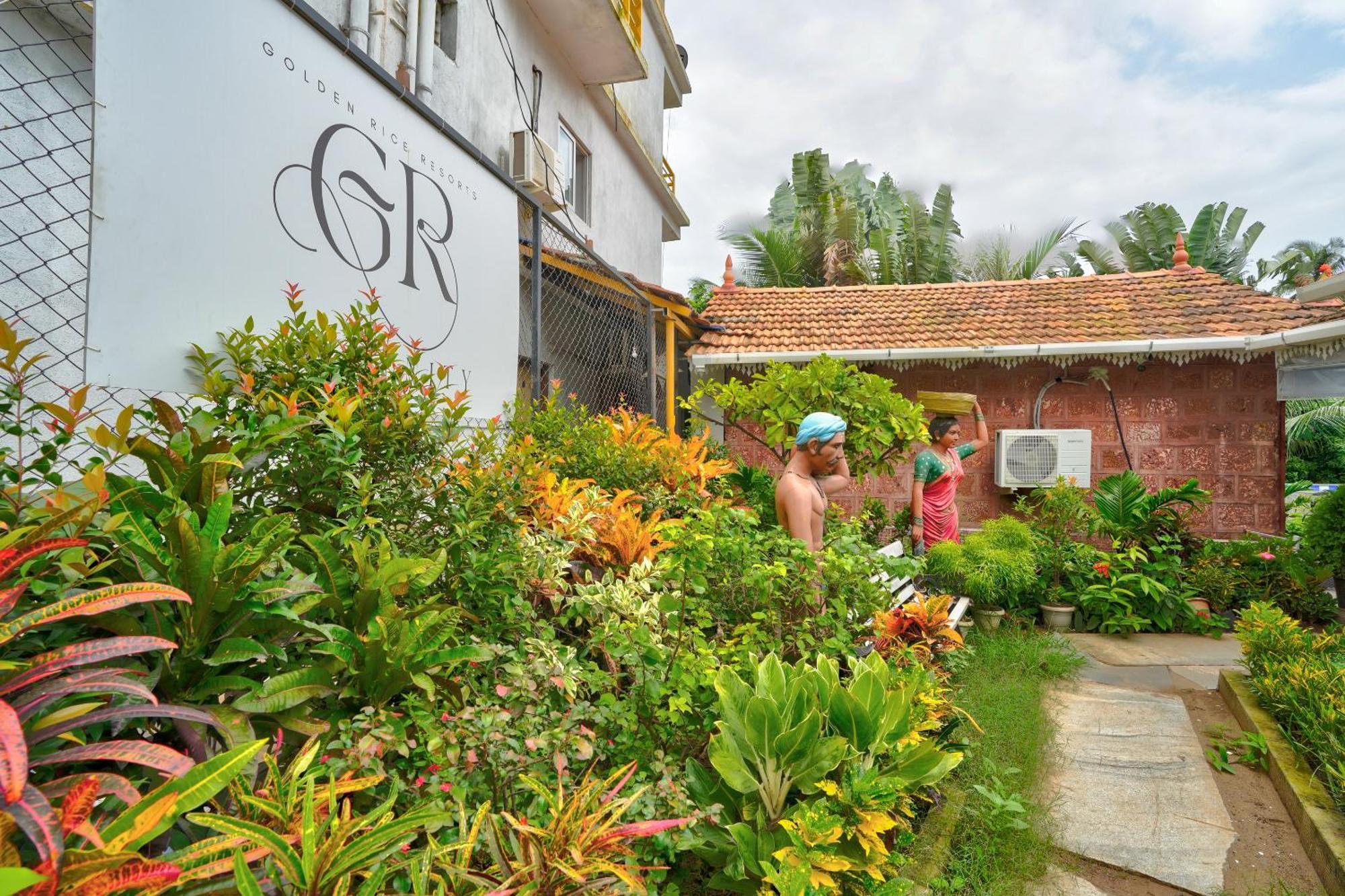 Golden Rice Resort & Cottages แคนโดลิม ภายนอก รูปภาพ