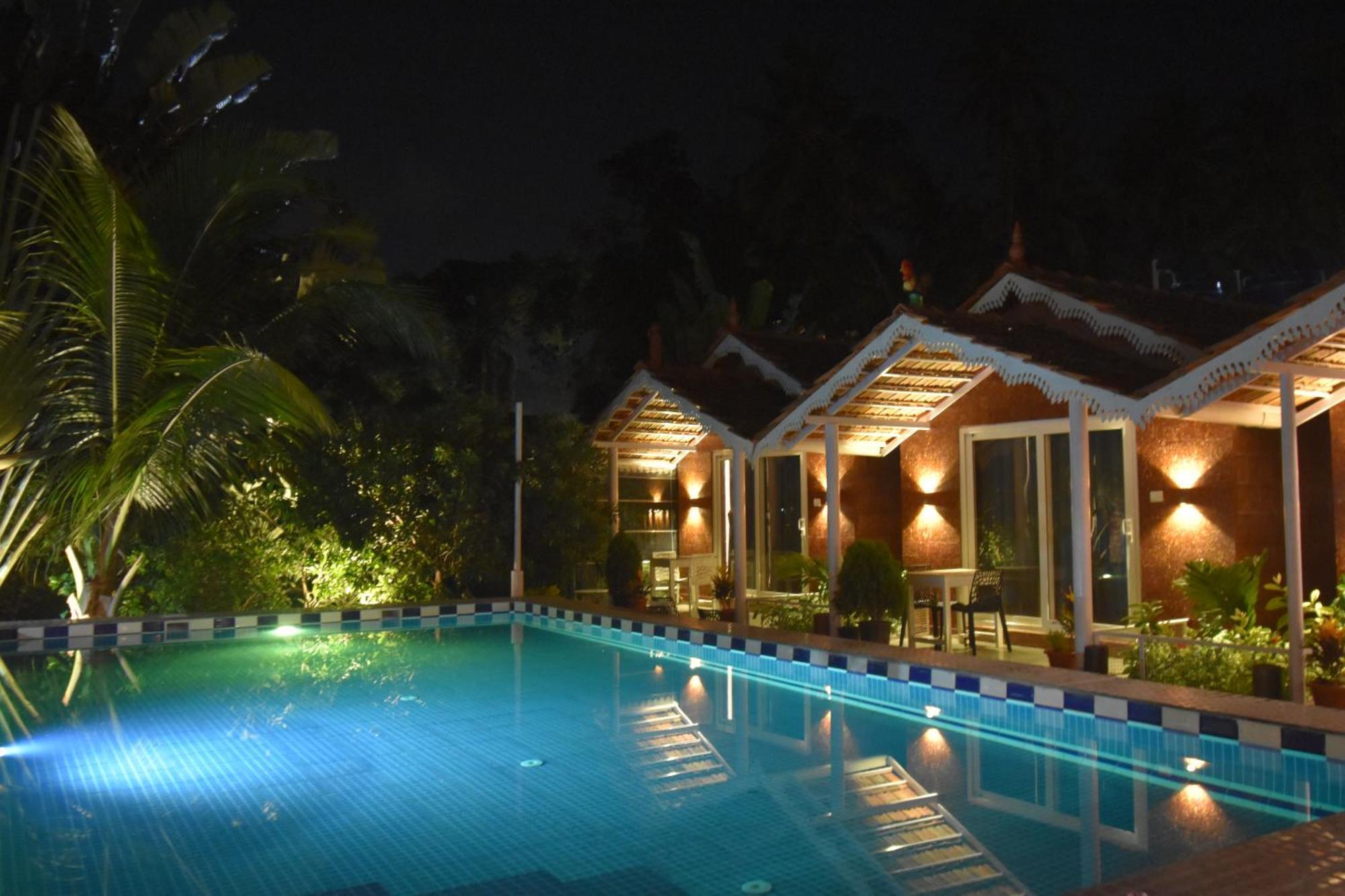 Golden Rice Resort & Cottages แคนโดลิม ภายนอก รูปภาพ
