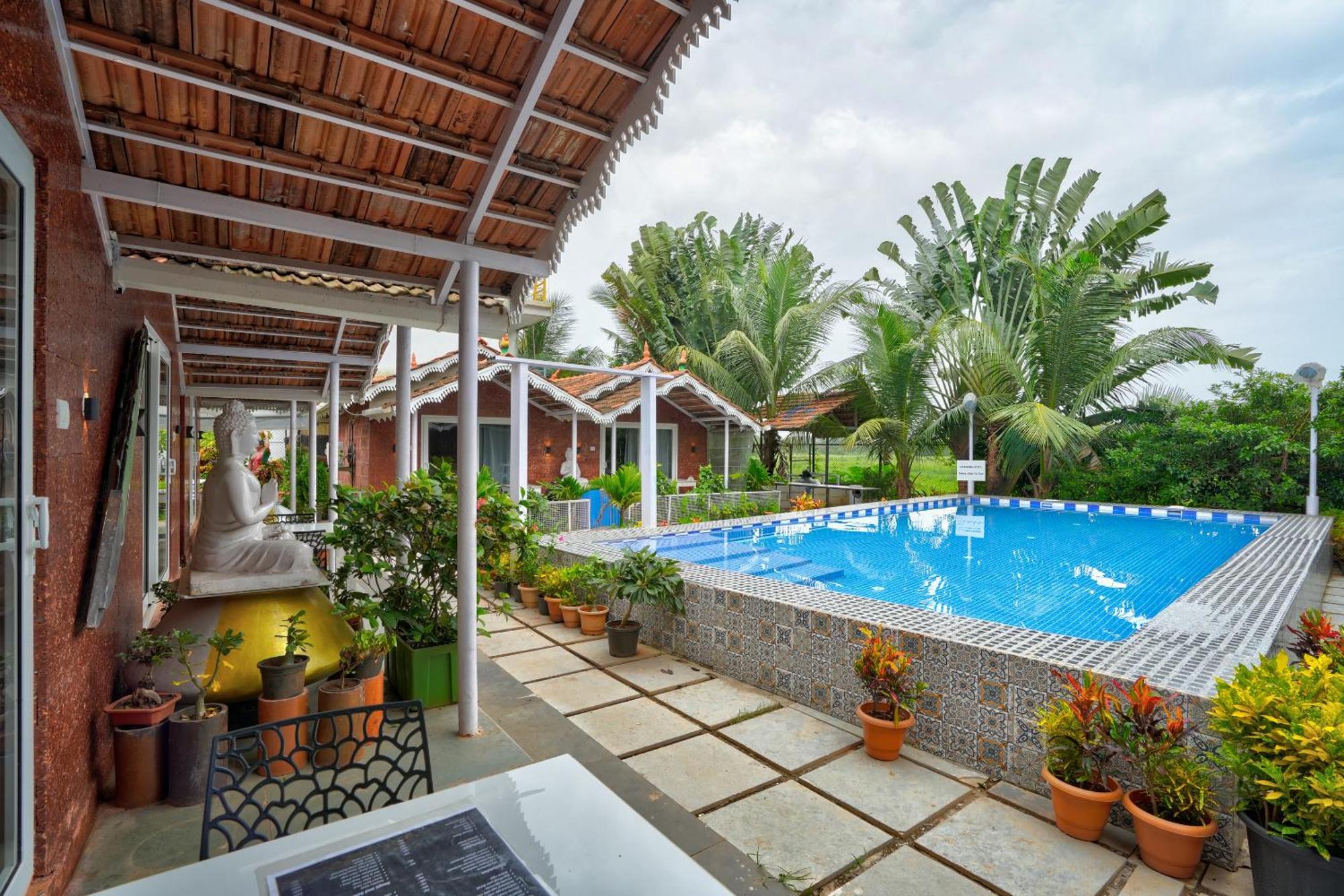Golden Rice Resort & Cottages แคนโดลิม ภายนอก รูปภาพ